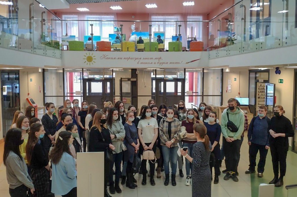 Студенты педагогического колледжа посетили Светленский лицей - экспериментальную площадку Парка ИОП